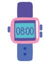 digital wristwatch retro