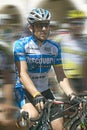 Digitally altered view of Lance Armstrong (#120) competing in Ojai, CA Royalty Free Stock Photo