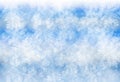 High resolution blue snowflakes abstract background. Royalty Free Stock Photo