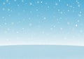 A digitally created winter scene features a gradient blue sky transitioning to white near Royalty Free Stock Photo