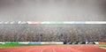Digitally generated image of marathon stadium Royalty Free Stock Photo
