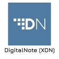 DigitalNote XDN. Vector illustration crypto coi Royalty Free Stock Photo