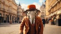 dignified elephant in a Royalty Free Stock Photo