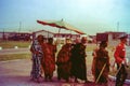 Dignitaries and VIPs in attendance at an Independence Parade in Accra, Ghana Royalty Free Stock Photo