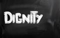 Dignity Concept Royalty Free Stock Photo