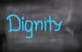 Dignity Concept Royalty Free Stock Photo