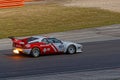 Huge flame at the exhaust of a BMW M1