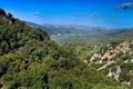 Dikti Mountains in Crete Island. Clear day