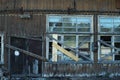 Dilapidated building, ruins