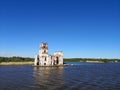 Church on the rybinsker reservoir russia