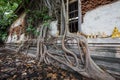 Dilapidated church in Wat Rat Bamrung Wat Ngon Kai - Samut Sakhon, Thailand