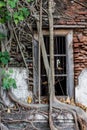 Dilapidated church in Wat Rat Bamrung Wat Ngon Kai - Samut Sakhon, Thailand