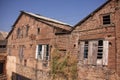 Dilapidated old bricks house at taluka Akole