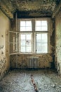 Dilapidated rooms