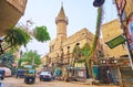 Dilapidated wall of Arif Pasha Mosque, Cairo, Egypt Royalty Free Stock Photo