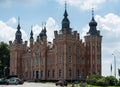 Dilbeek, Flemish Brabant Region, Belgium - Town hall of the city in castle style