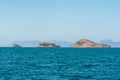 Diliktas Adalari islands off Fethiye coast in Mugla, Turkey