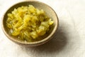 Dill Pickle Relish in a Bowl Royalty Free Stock Photo
