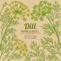 Dill vector frame