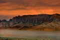 Dillon Pinnacles at sunset