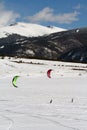 Dillon Snowkite Open Royalty Free Stock Photo