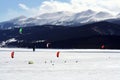 Dillon Snowkite Open Royalty Free Stock Photo