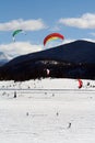 Dillon Snowkite Open Royalty Free Stock Photo