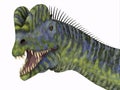 Dilophosaurus Dinosaur Head