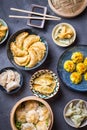 Dim sum assorted Royalty Free Stock Photo