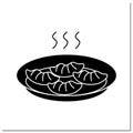 Dim sum glyph icon