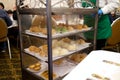 Dim Sum Cart At A Cantonese Restaurant