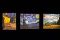 3-dimensional artwork at the Van Gogh immersive experience in Seattle, Washington