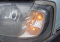 Dimensional headlights and taillights of the car