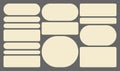 Dimensions 16x9 trendy bento grid layout style brick Ui UX templates. Web comic grids, rounded corners. Different panel