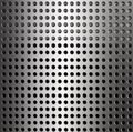 Diminishing Perspective Perforated Metal Texture
