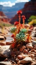 Diminutive Floral Delights and Canyon\'s Expansive Beauty