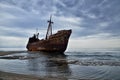 Dimitrios is an old ship wrecked on the Greek coast and abandoned on the beach