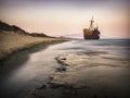 Dimitrios shipwreck Royalty Free Stock Photo