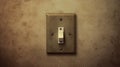 dimmer light switch illustration Royalty Free Stock Photo