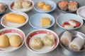 Dimsum as a snack or appetizer breakfast Royalty Free Stock Photo