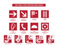 din 4844-2 fire protection signs