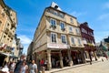 Dinan Brittany France. Timber houses