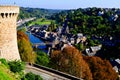 Dinan Port on the Rance River