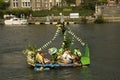 International Regatta in the baths in Dinant, Belgium.