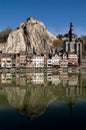 Dinant village Belgium Royalty Free Stock Photo