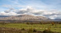 View of Dinara from Croatia. Dalmatian rural landscape. Royalty Free Stock Photo