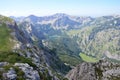 Dinaric Alps in Montenegro Royalty Free Stock Photo