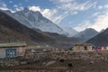 Dingboche village in a beautiful morning, Everest region, Nepal