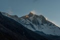 Dingboche Village, Everest Base Camp Trek From Tengboche to Ding Royalty Free Stock Photo