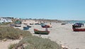 Dinghies on beach at Paternoster